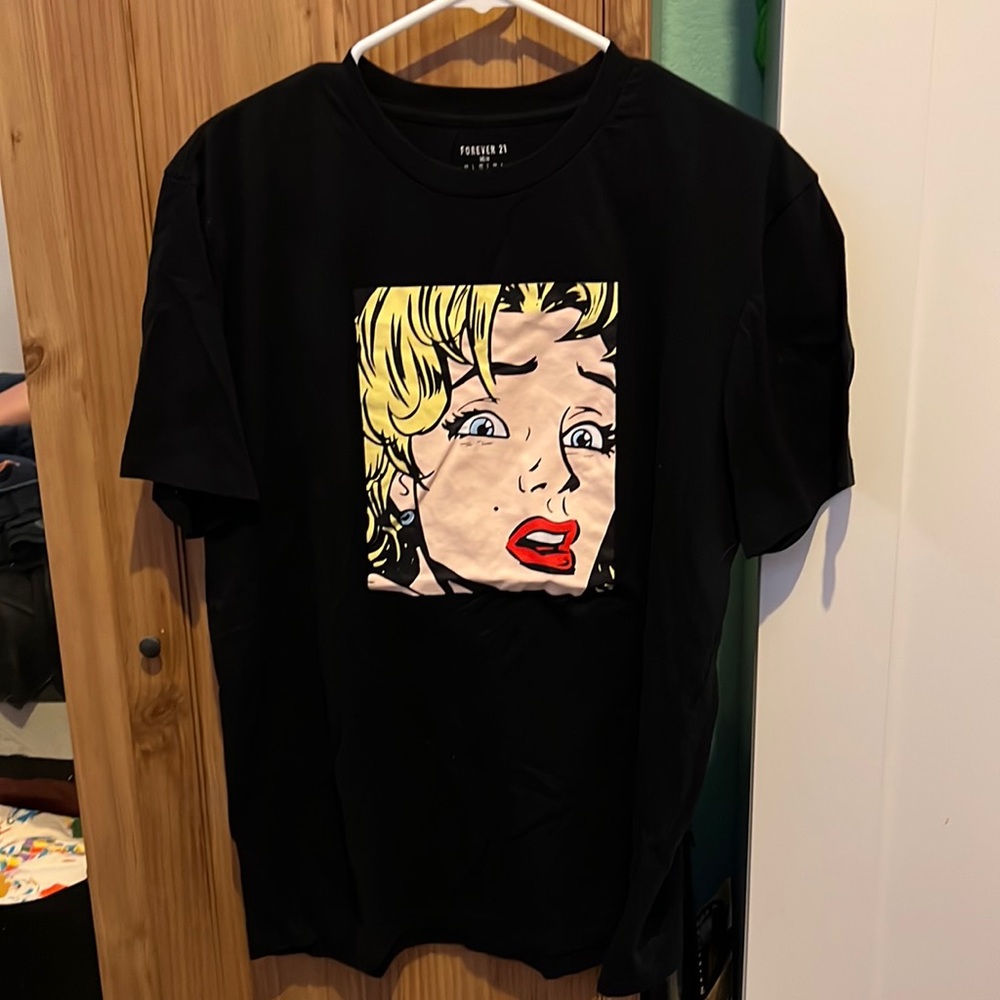 Forever 21 - mens t-shirt with comic graphic